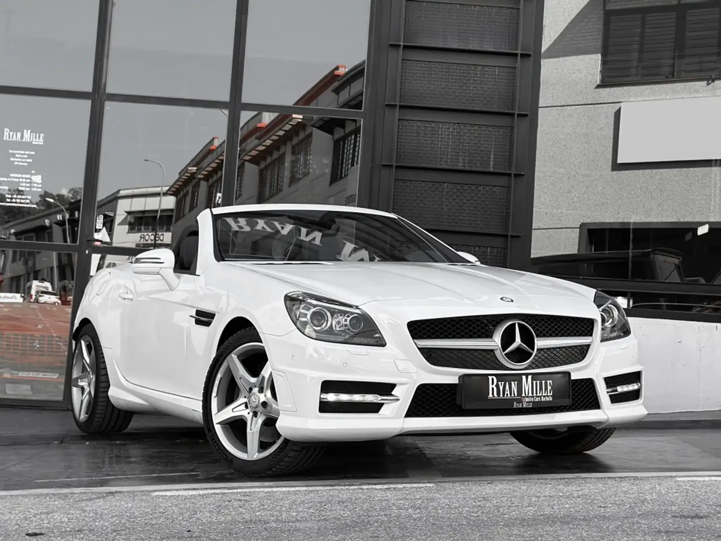 Mercedes-Benz SLK 300 Aut. Blanco - 1