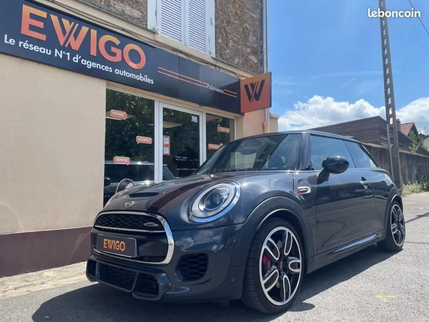 MINI Cooper 2.0 230Ch JOHN WORKS BVA FAIBLE KILOMETRAGE Gris - 1