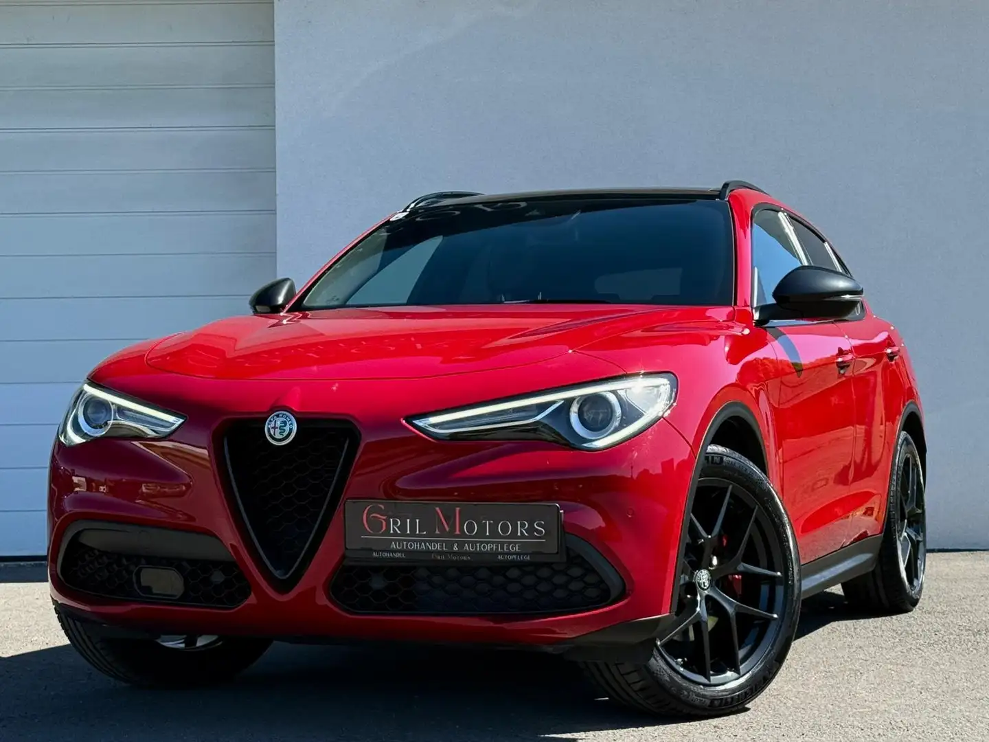 Alfa Romeo Stelvio B-Tech 2,2 ATX AWD-Veloce-CarPlay-H&K-AHK-PANO Rot - 1