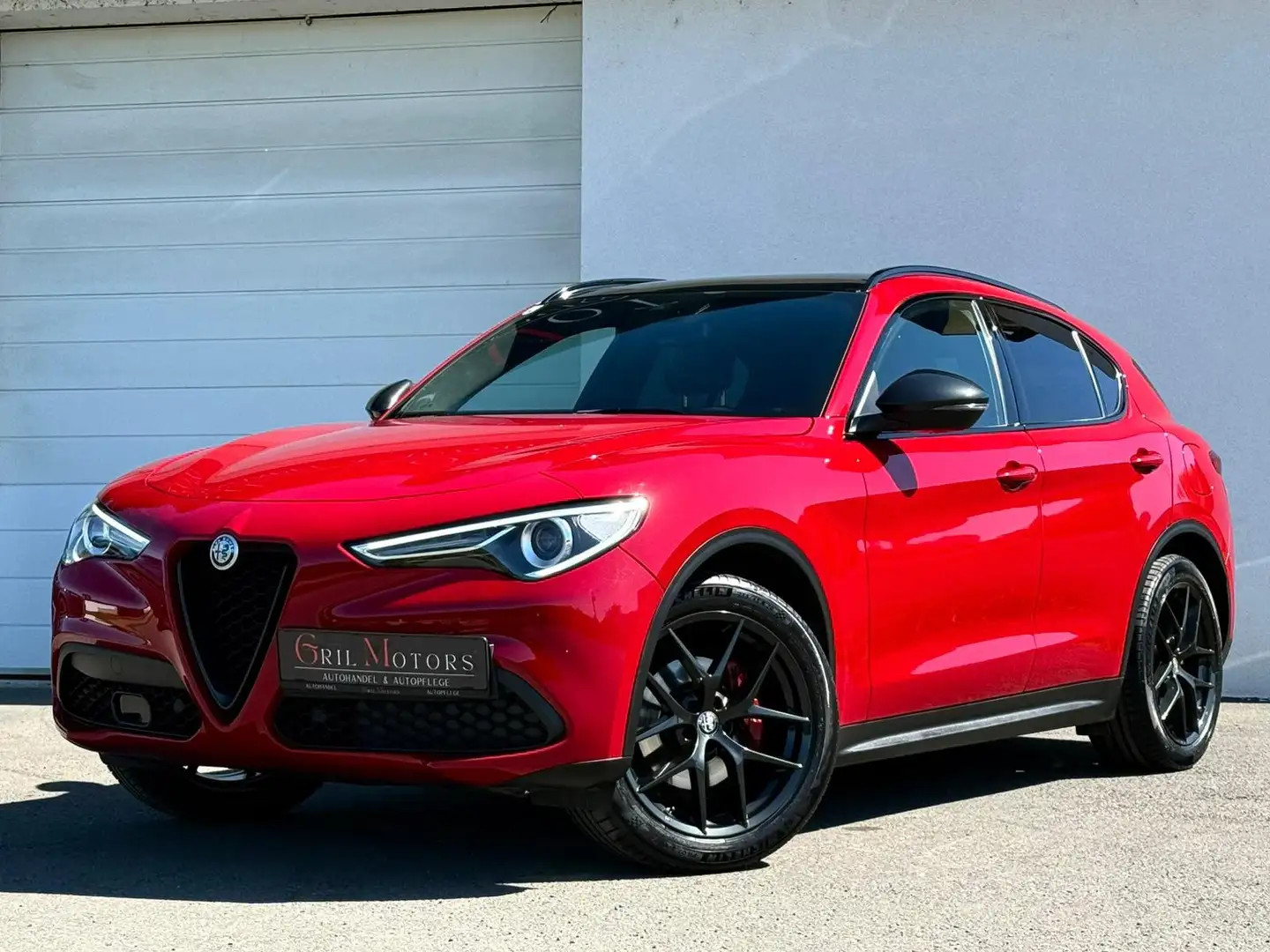 Alfa Romeo Stelvio B-Tech 2,2 ATX AWD-Veloce-CarPlay-H&K-AHK-PANO Rot - 2