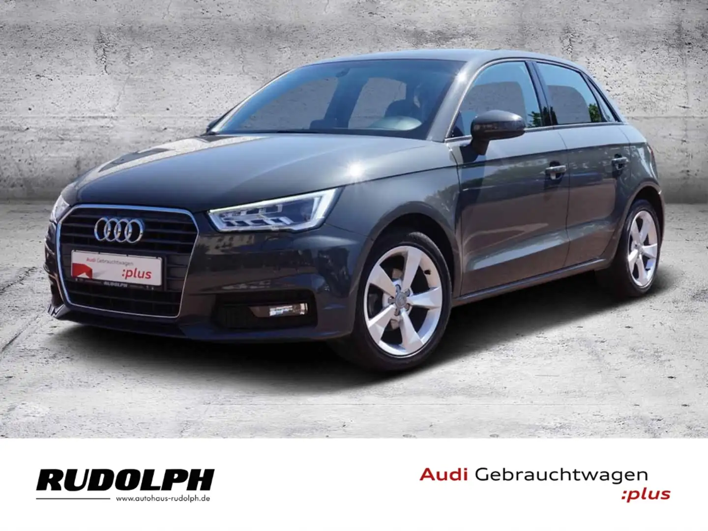 Audi A1 Sportback sport 1.0 TFSI S-tronic XENON PDC  Bose Gris - 2