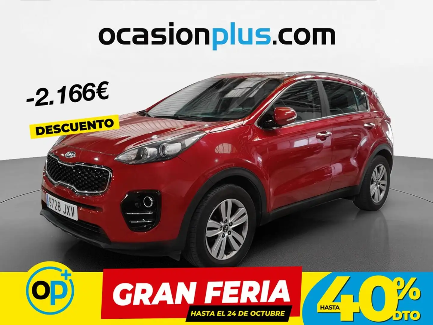 Kia Sportage 1.7CRDi VGT Eco-Dynamics Drive 4x2 Rojo - 1