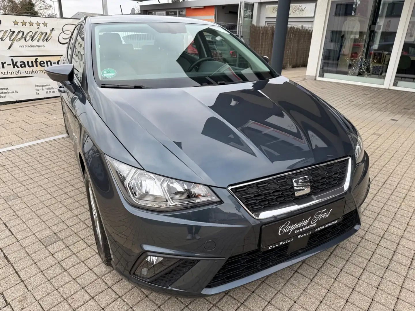 SEAT Ibiza Style,1.Hand, 58tkm,Sitzheizung,TüV NEU Grigio - 2