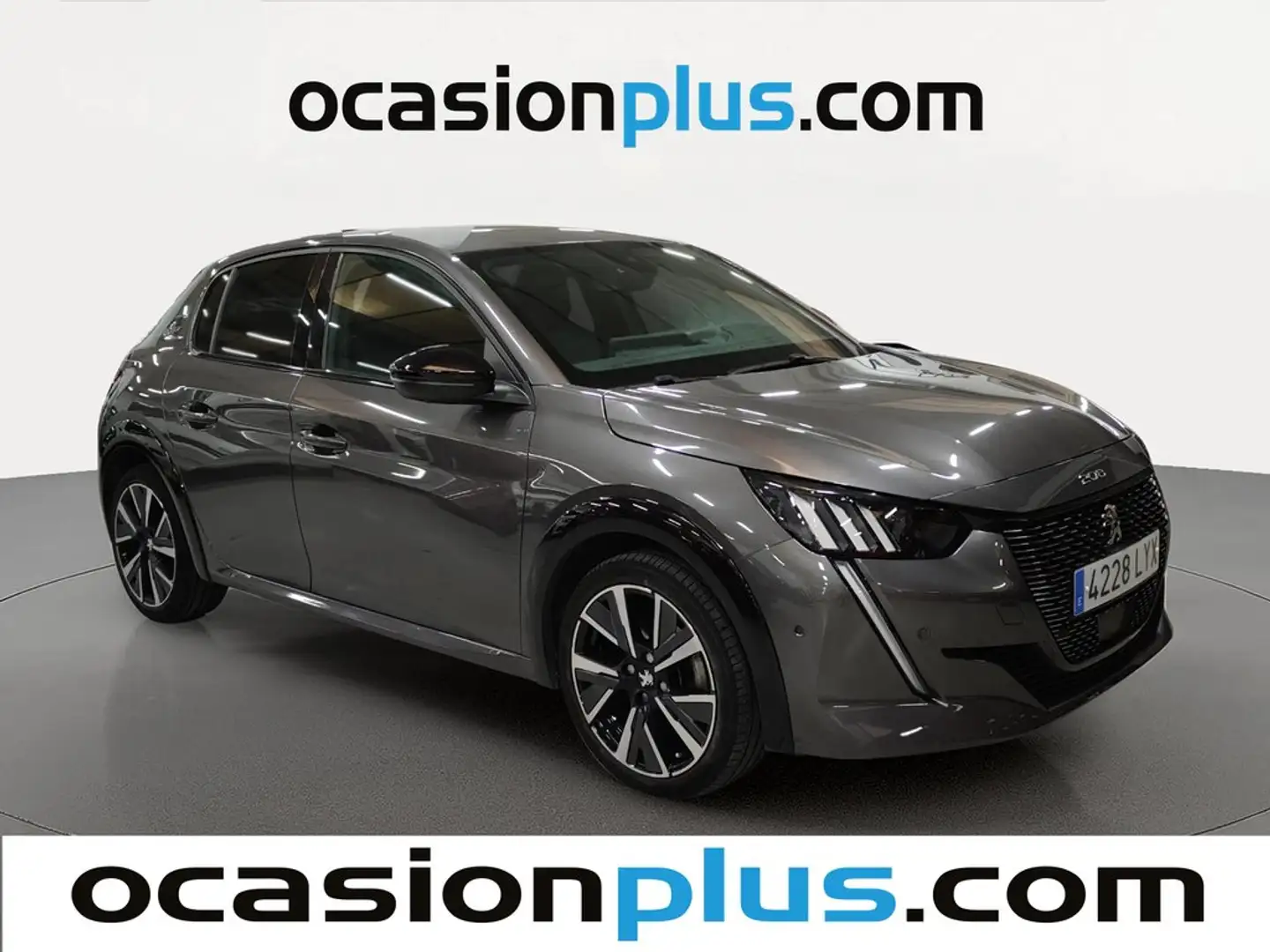 Peugeot 208 1.5 BlueHDi S&S GT 100 Gris - 2