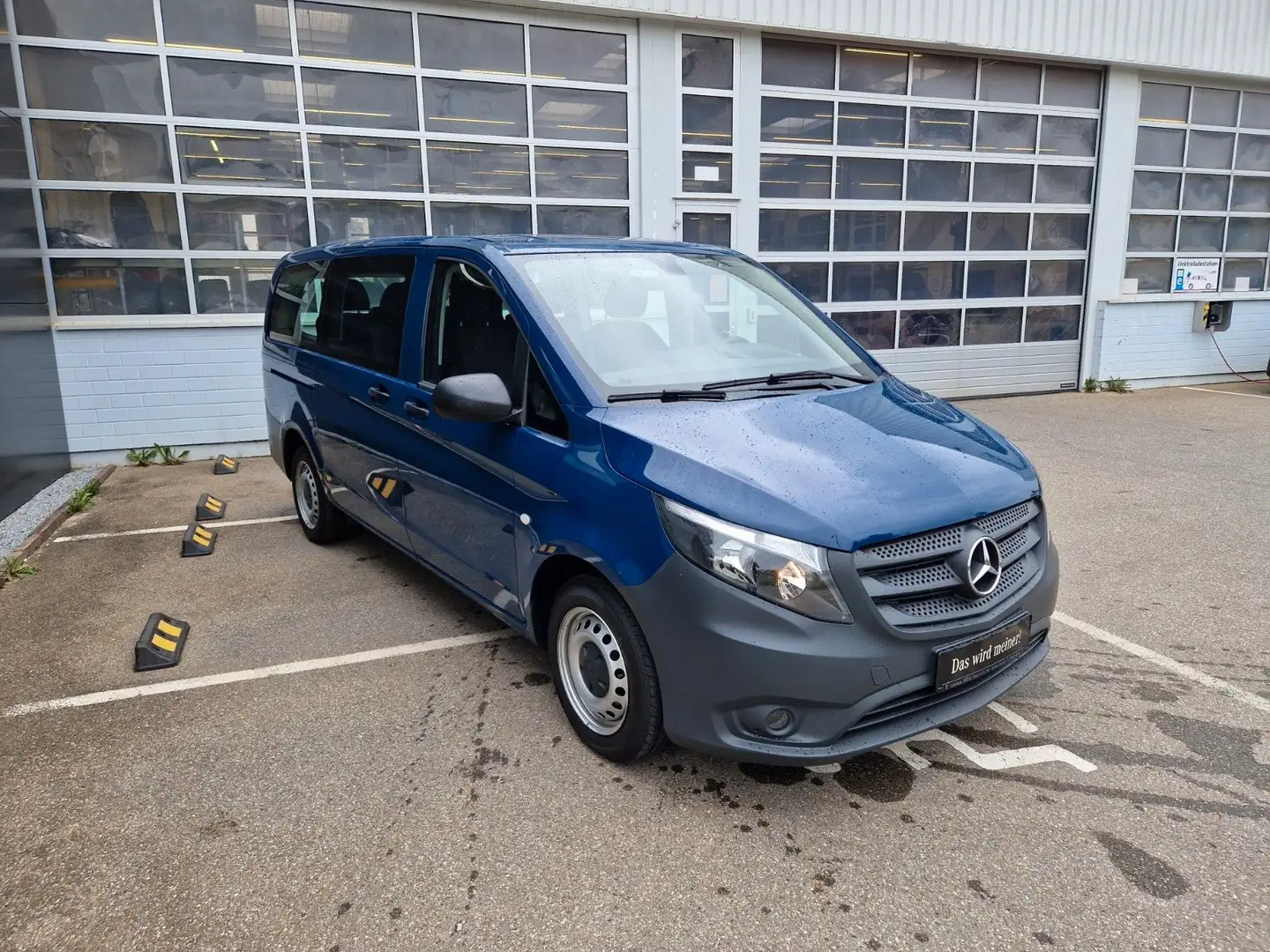 Mercedes-Benz Vito 114 CDI*Tourer*Lang*8 Sitze*Sitzh*Klima Blauw - 2