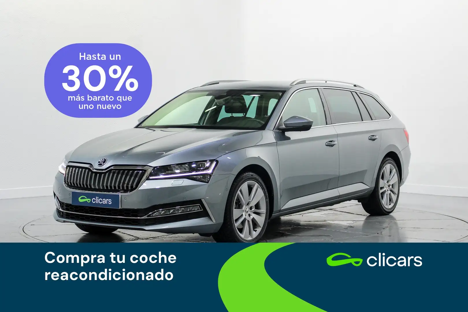 Skoda Superb Combi 1.4 TSI iV P-HEV Style DSG Gris - 1