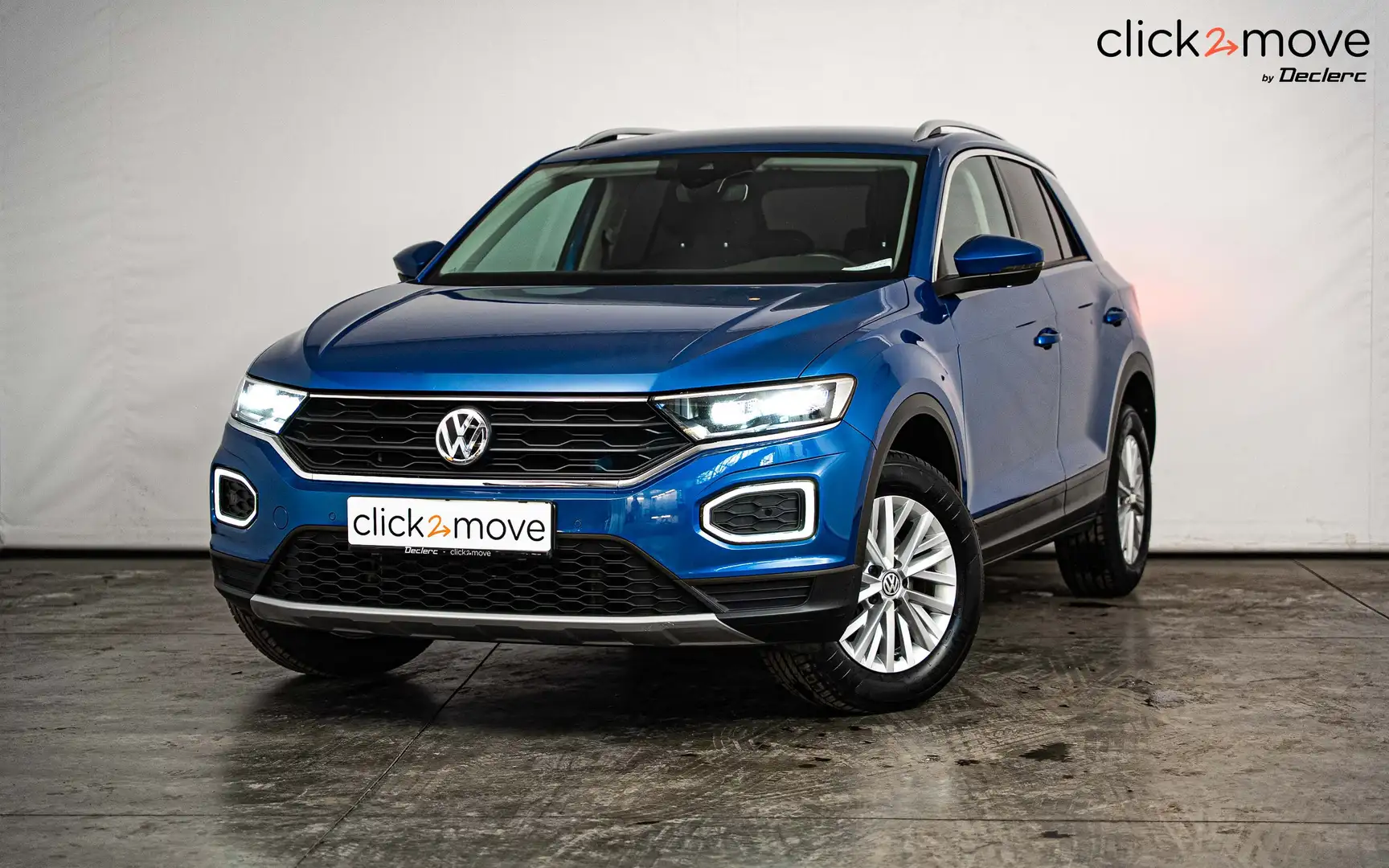 Volkswagen T-Roc 1.5 TSI ACT Style OPF DSG Bleu - 1