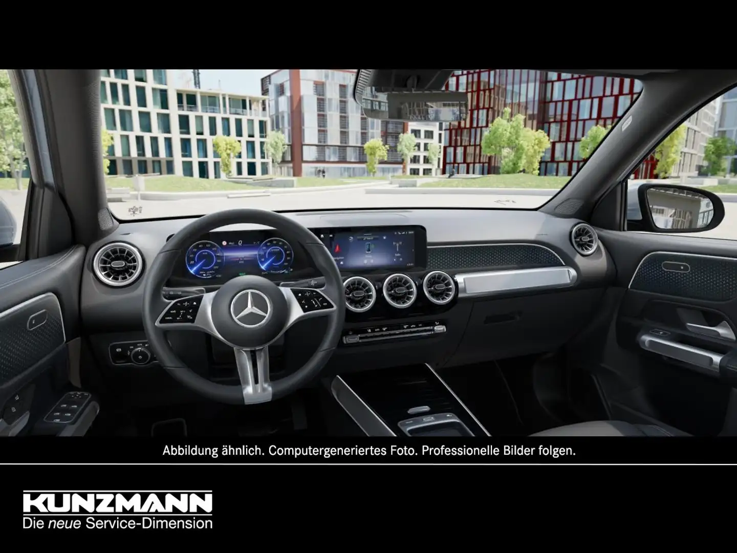 Mercedes-Benz EQB 300 4M Progressive MBUX Navi AHK WinterPaket Argent - 2