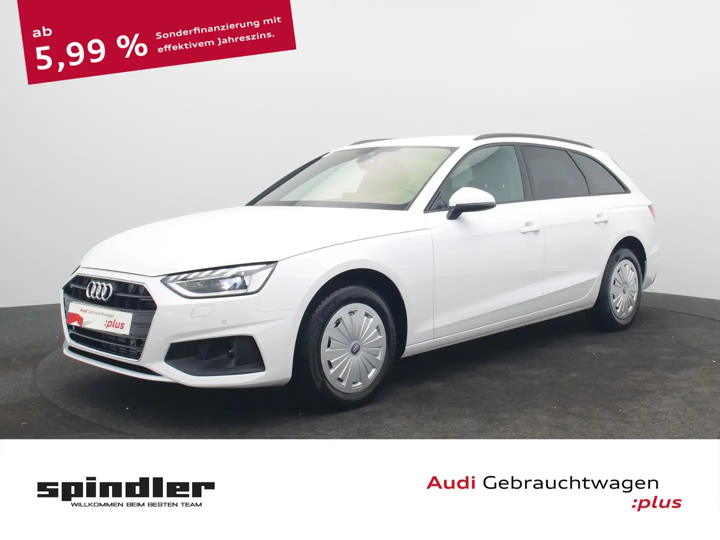Audi A4 35 TFSI S-tronic / MMI-Navi, Matrix Blanc - 1