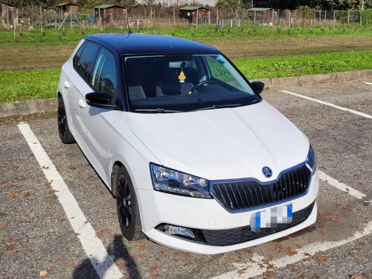 Skoda Fabia Fabia III Berlina 1.0 tsi Twin Color Nero 95cv Bianco - 1