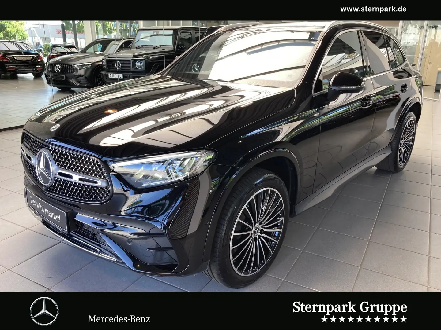 Mercedes-Benz GLC 300 GLC 300 d 4M AMG Standh*Pano*AHK*Dist*360*Winter Noir - 1