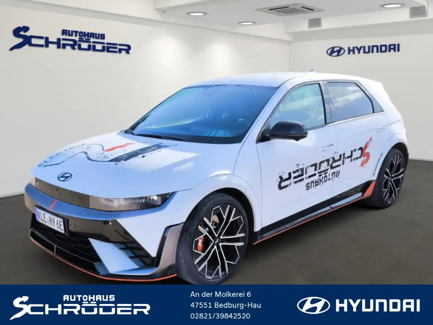 Hyundai IONIQ 5 N 84 kWh 609PS 4WD 800 Volt 21Zoll Felgen Allrad Weiß - 1
