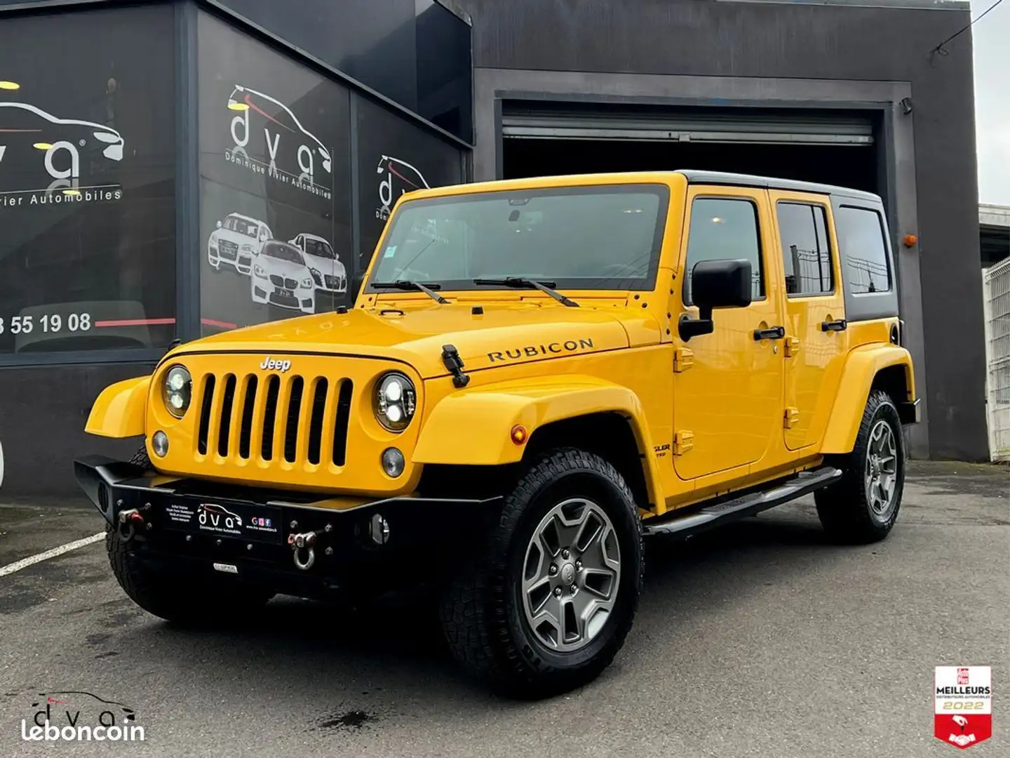 Jeep Wrangler Unlimited Rubicon TVA Récupérable CG 2 places Желтый - 1