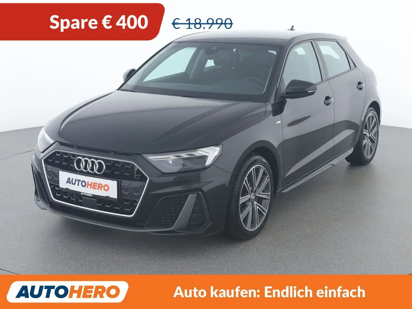Audi A1 30 TFSI S line Schwarz - 1
