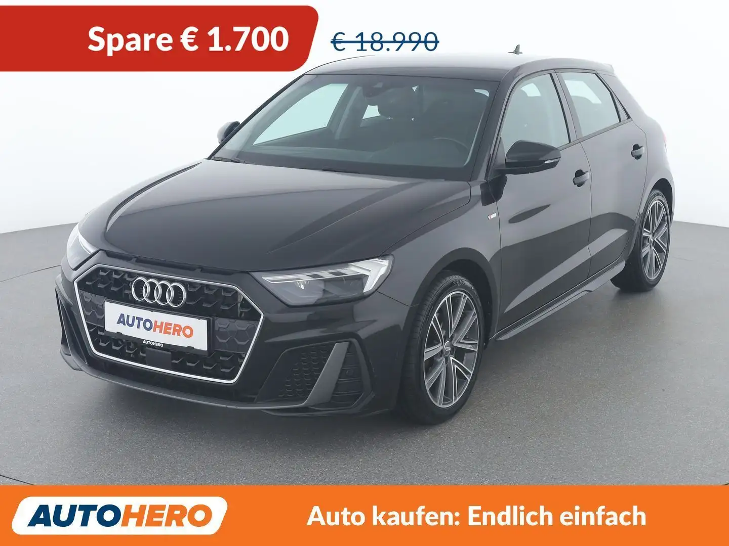 Audi A1 30 TFSI S line Schwarz - 1