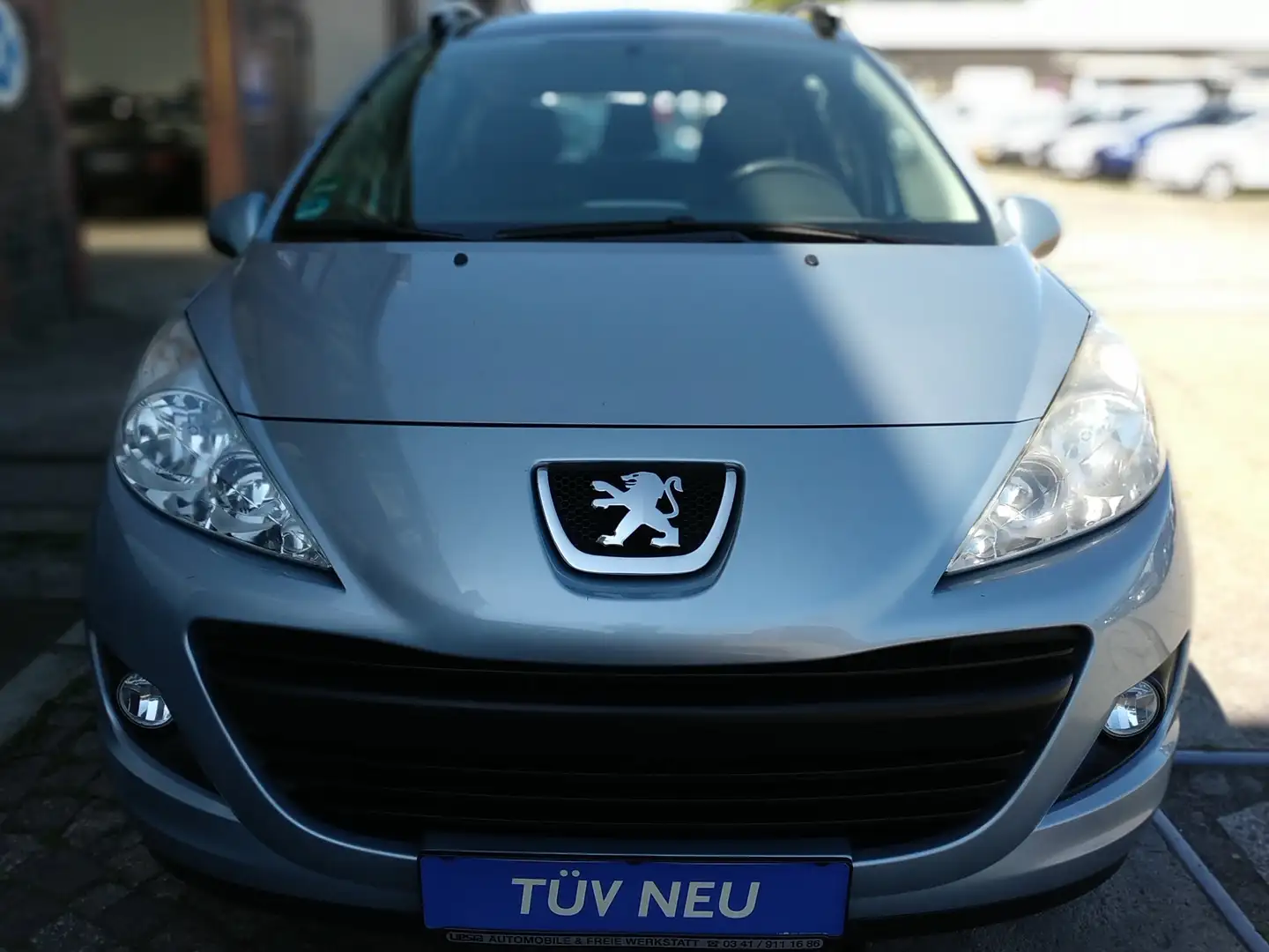 Peugeot 207 1.4 SW/TÜV NEU/Anhängerkupplung/Panorama Blau - 2