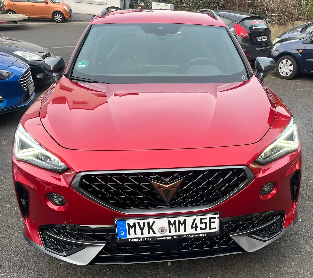 CUPRA Formentor VZ 1.4 e-Hybrid DSG WERKSTATTGEPRÜFT Červená - 2