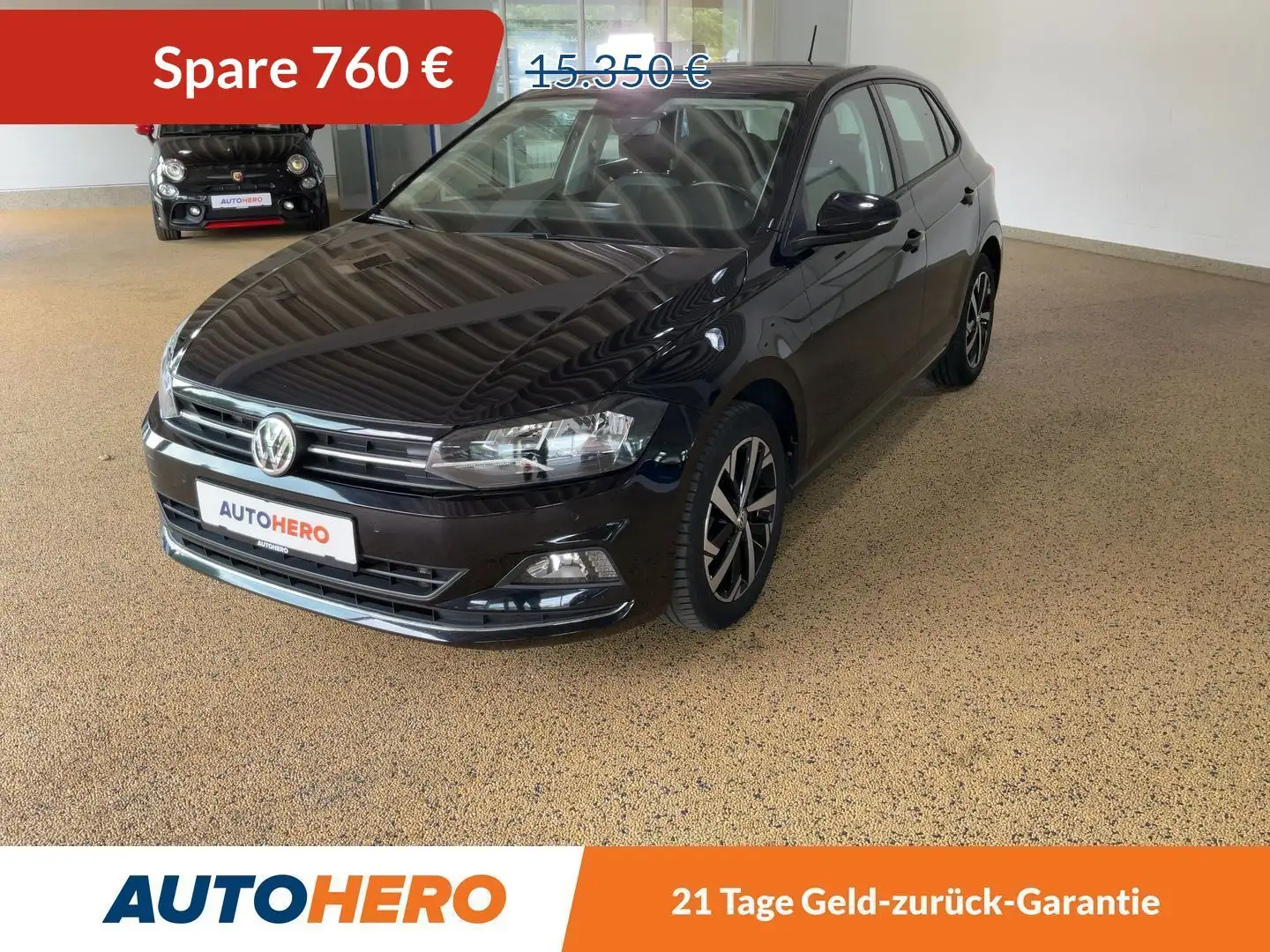 Volkswagen Polo 1.6 TDI Highline*PDC*SHZ*LIMITER*KLIMA*GARANTIE* Noir - 1