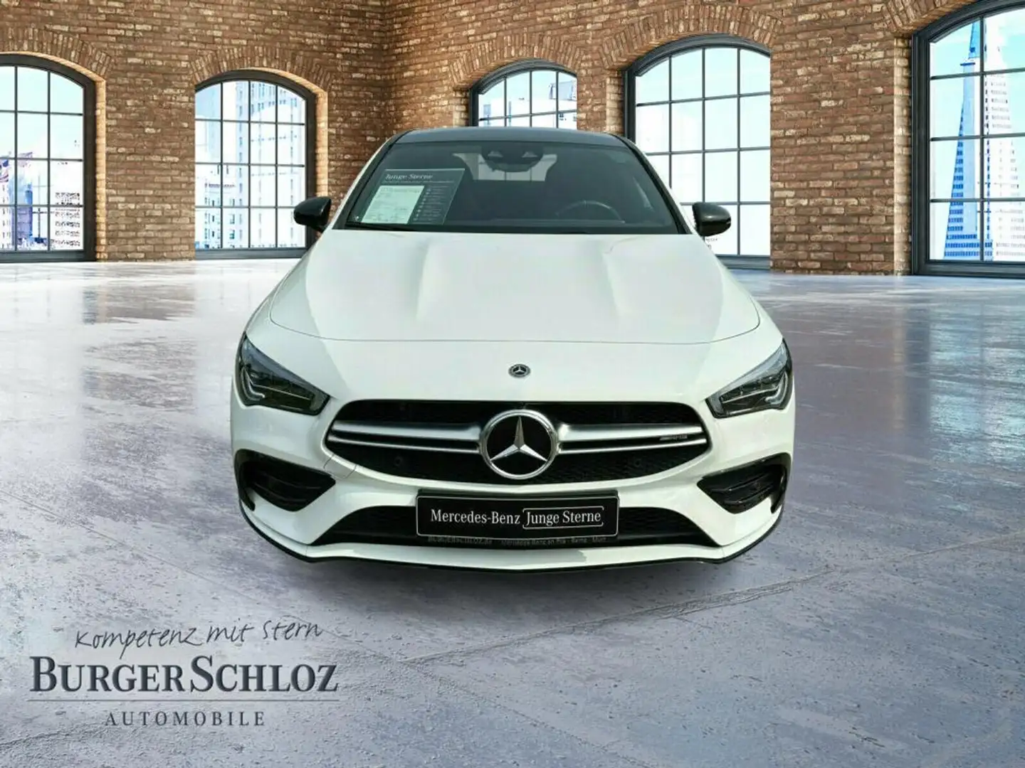 Mercedes-Benz CLA 35 AMG CLA 35 4M Coupé ParkAss. Pano KAM Sport S-Sitz Weiß - 2