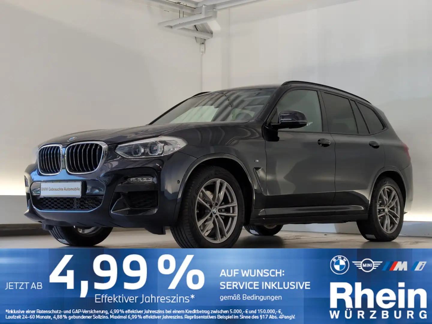 BMW X3 xDrive20d M Sport LED/DAB/SHZ/PSC LED/DAB/SHZ/PSC Noir - 1