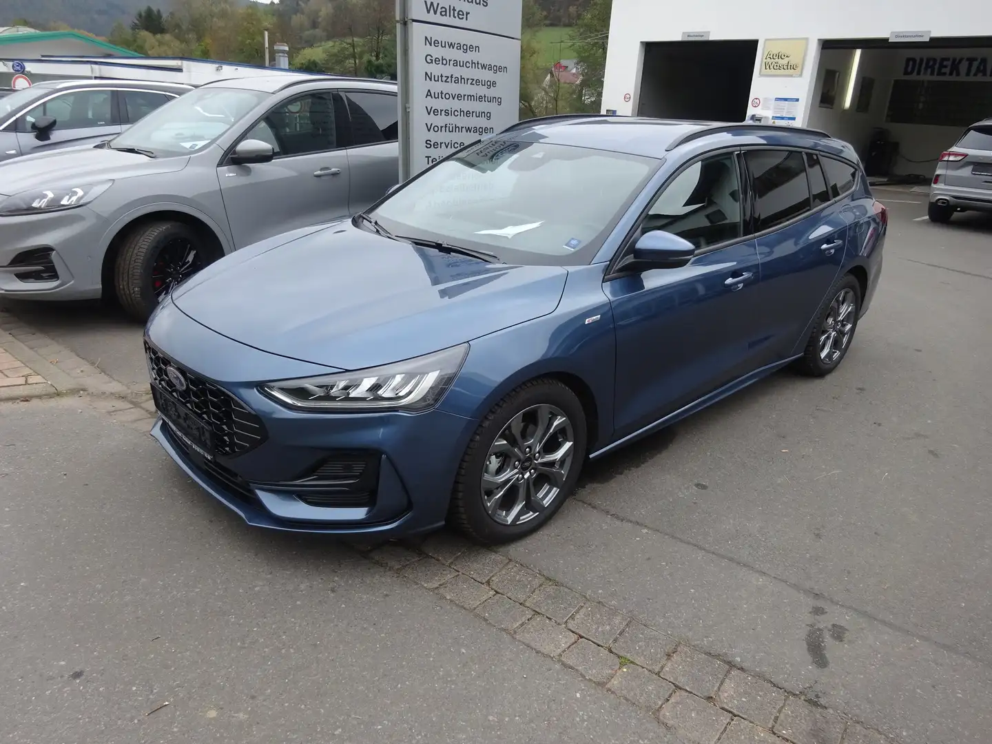 Ford Focus ST-Line X LED Navi Kamera Automatik ACC Blau - 1