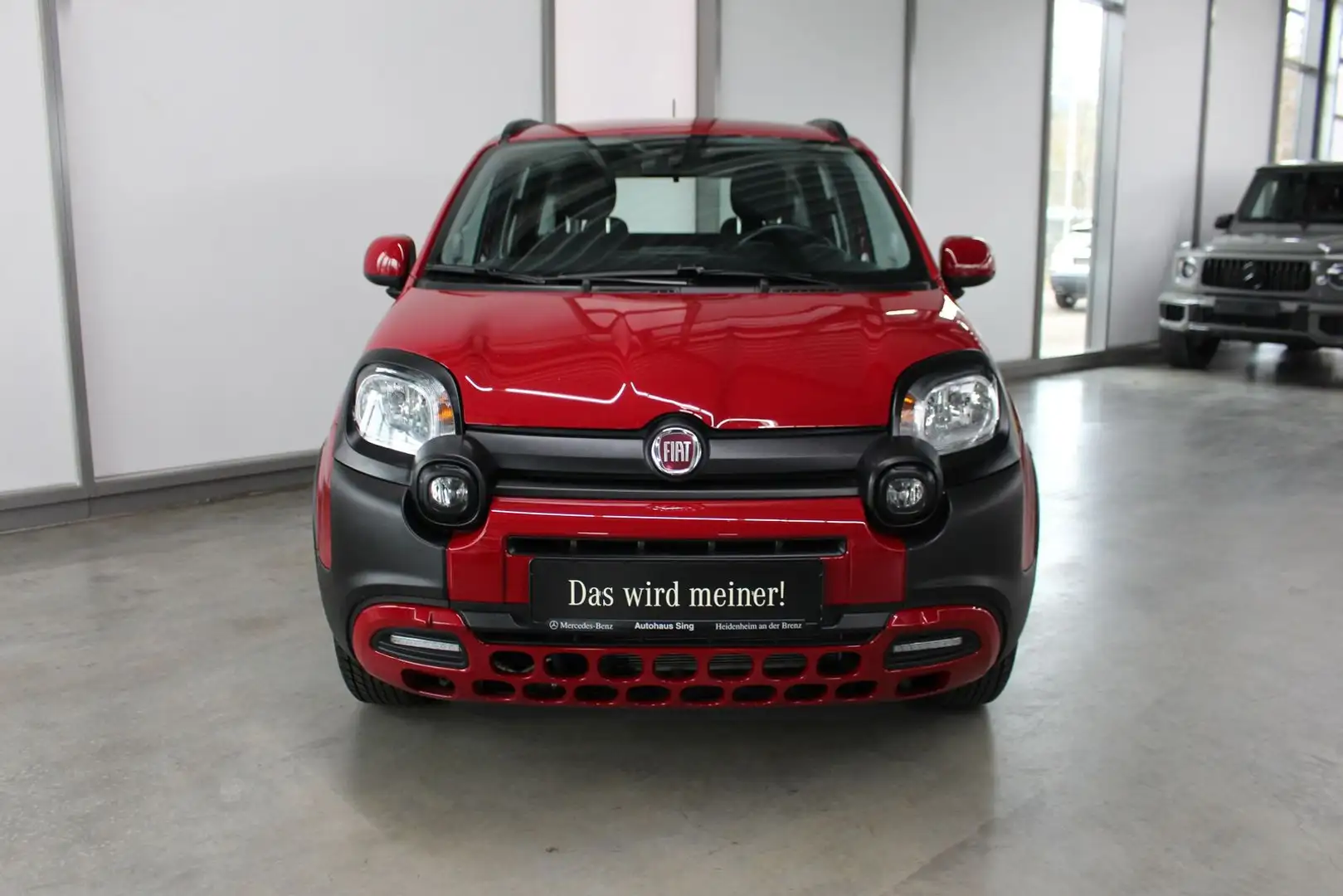 Fiat Panda 1.0 Mild Hybrid Klimaautomatik Rood - 2