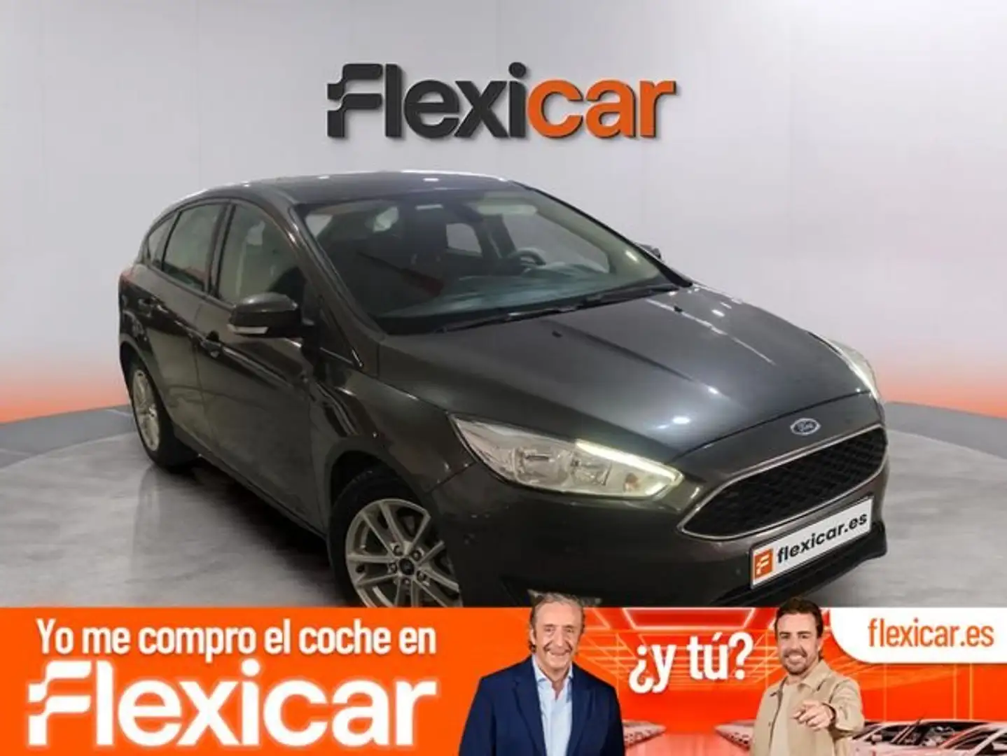 Ford Focus 1.0 Ecoboost Auto-S&S Trend 100 Gris - 1