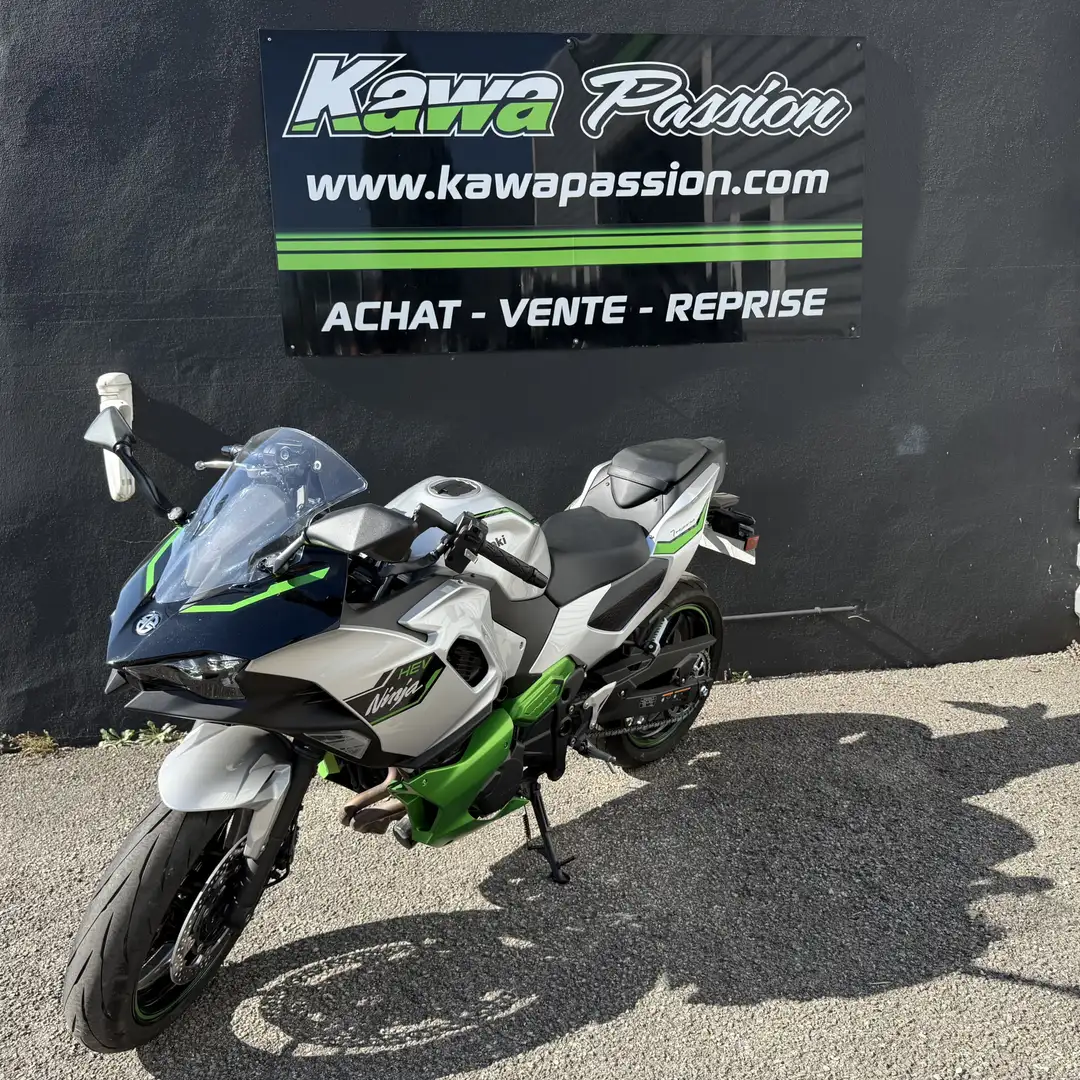 Kawasaki Ninja 7 Hybrid Gris - 1