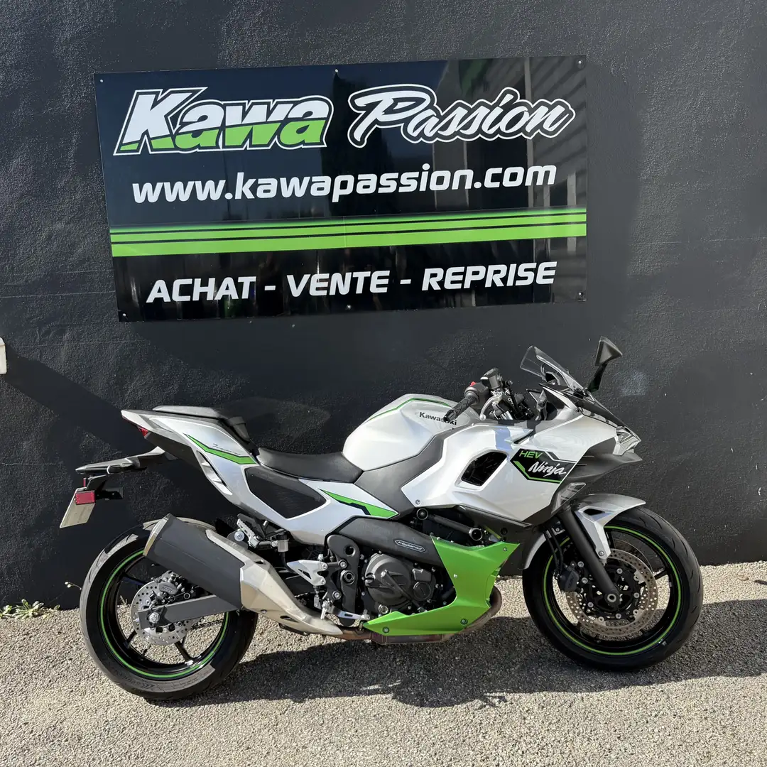 Kawasaki Ninja 7 Hybrid Gris - 2