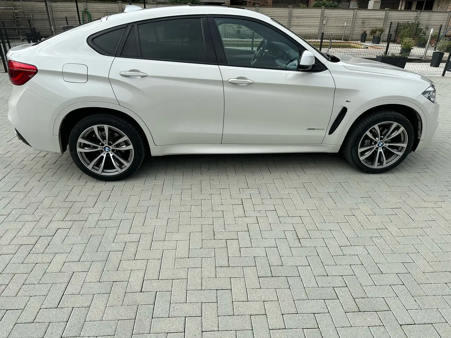 BMW X6 xdrive30d Msport 249cv auto Weiß - 2