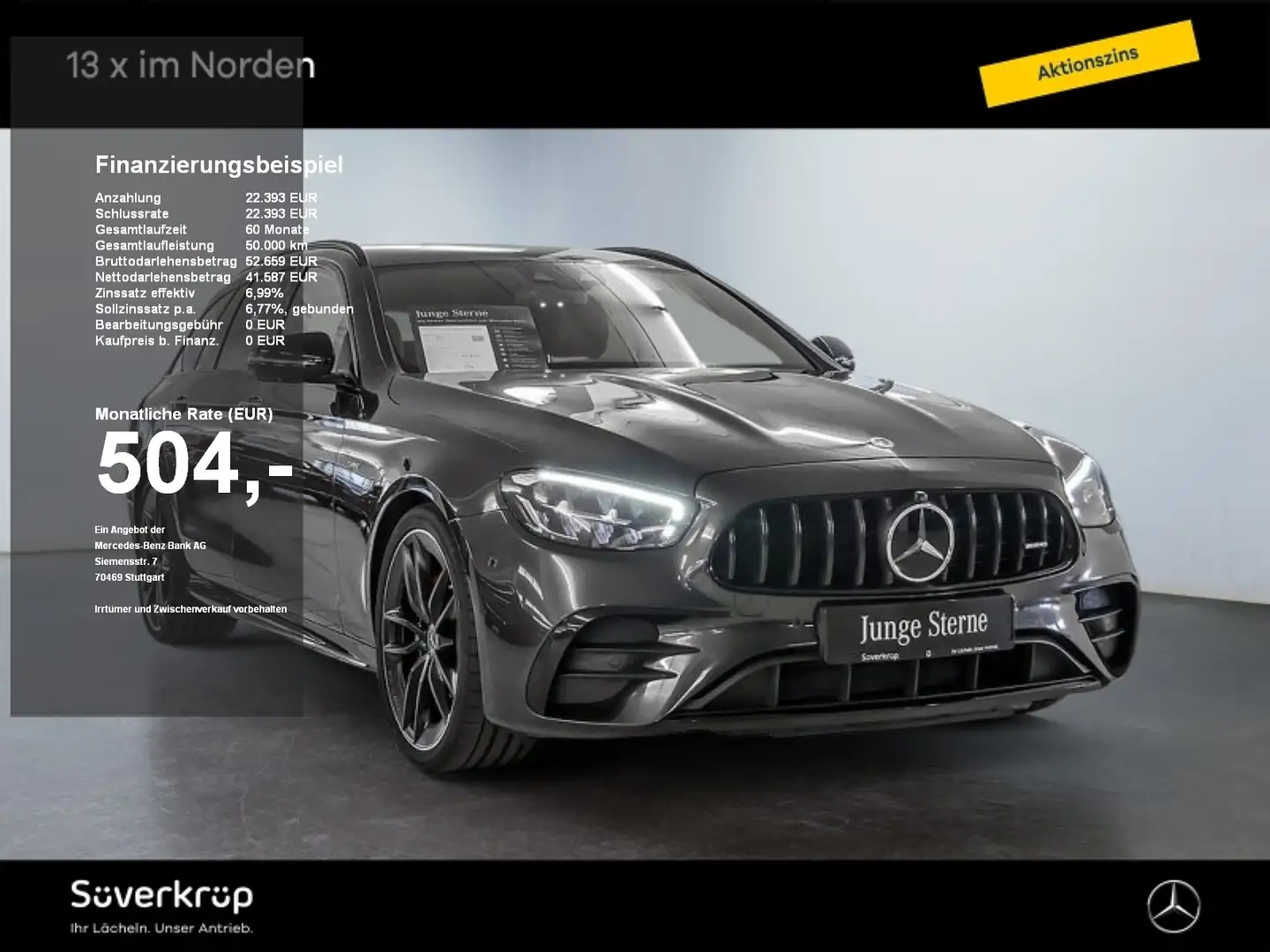 Mercedes-Benz E 53 AMG T 4M+ Gris - 1