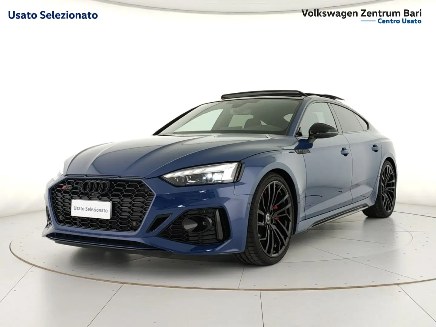 Audi RS5 sportback 2.9 tfsi competition plus quattro 450cv Modrá - 1