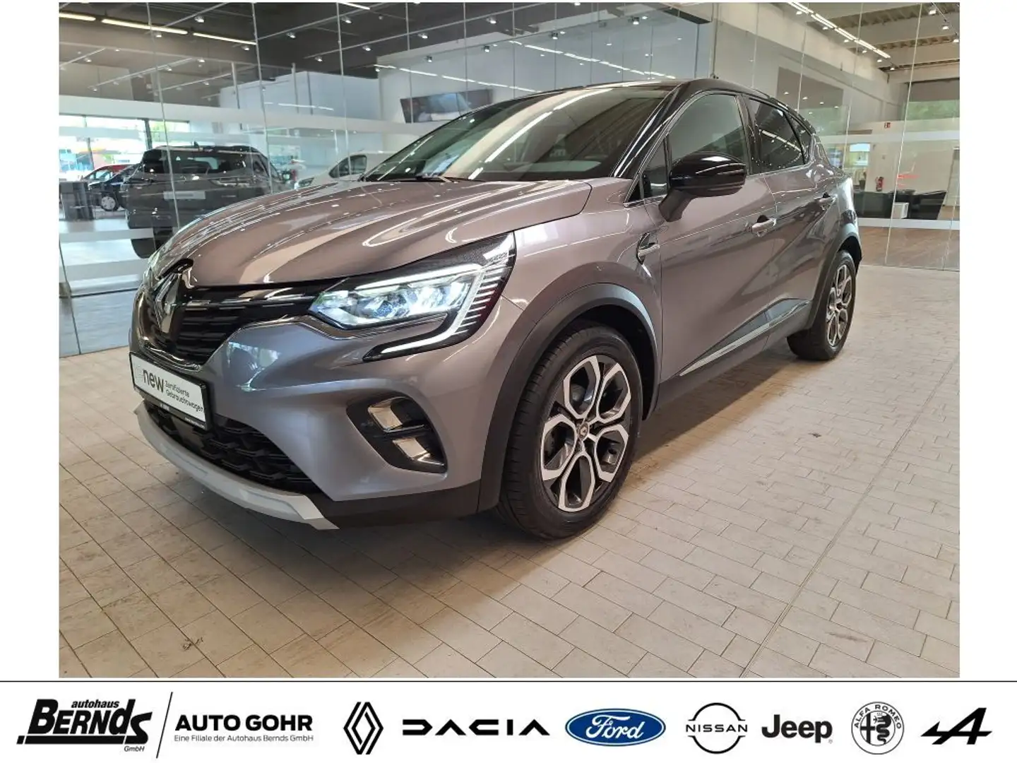 Renault Captur TCe 140 GPF INTENS NAVI KLIMAAUTO TTW SHZ Gris - 1