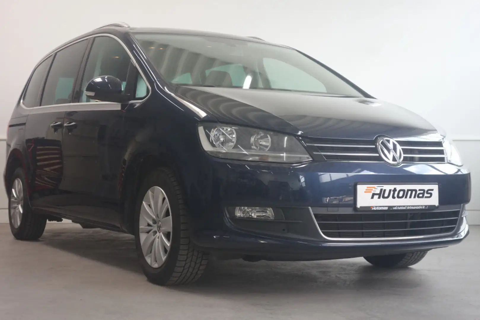 Volkswagen Sharan Comfortline BMT Klima PDC SHz AHK Blau - 2
