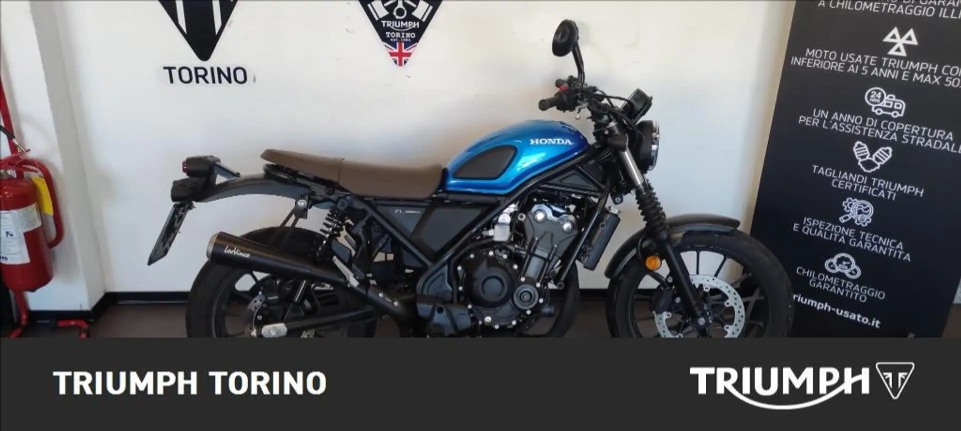 Honda CL 500 Albastru - 1