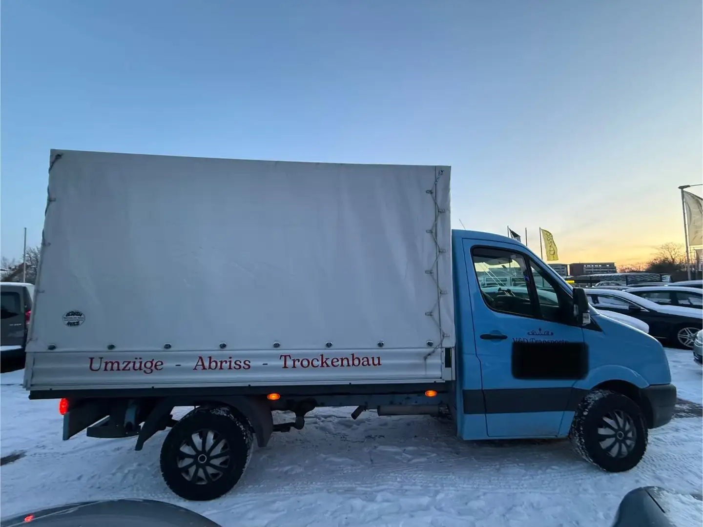 Volkswagen Crafter Pritsche 35 mittel L2 Blau - 2