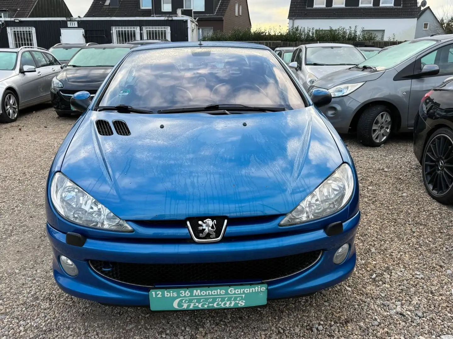 Peugeot 206 Cabriolet CC Platinum*TÜV NEU*SEHR SAUBER* Blau - 2