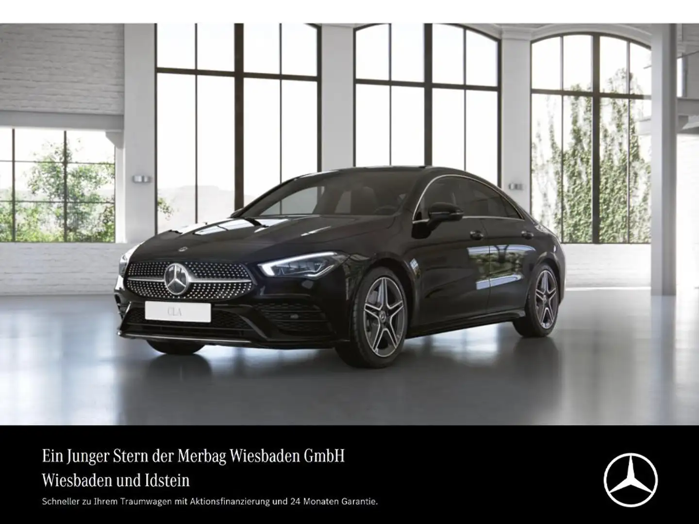 Mercedes-Benz CLA 250 e AMG-LINE PANO DISTRONIC MULTIBEAM Schwarz - 1