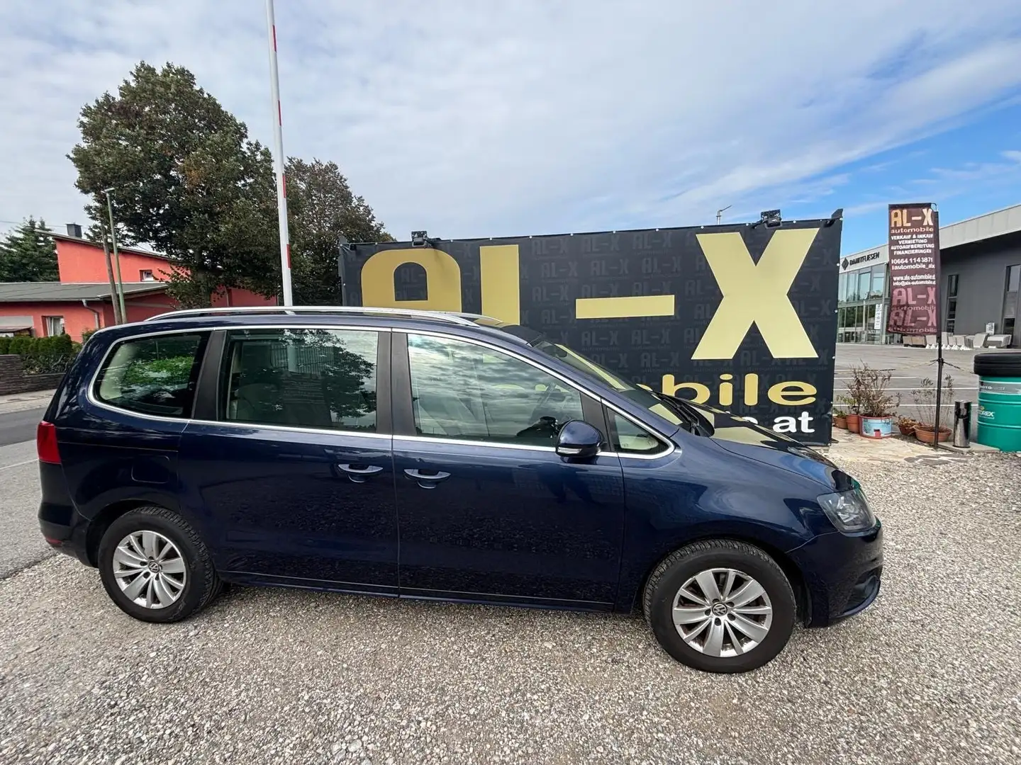 SEAT Alhambra Style 2,0 TDI CR 4WD DPF Blau - 2