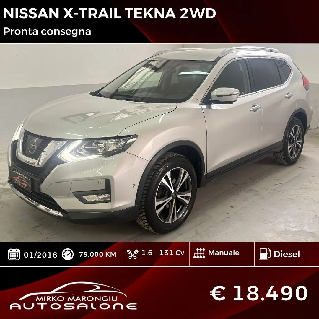 Nissan X-Trail X-Trail 1.6 dci Tekna 2wd Gris - 1