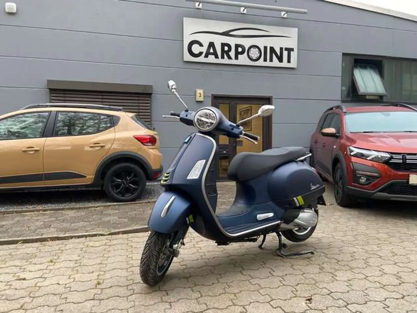 Vespa GTS 300 Super Tech Azul - 1