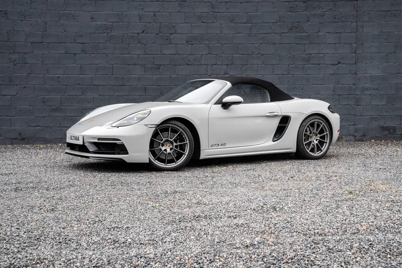 Porsche 718 Boxster GTS 4.0 NAVI/LED/CARBON Gris - 1