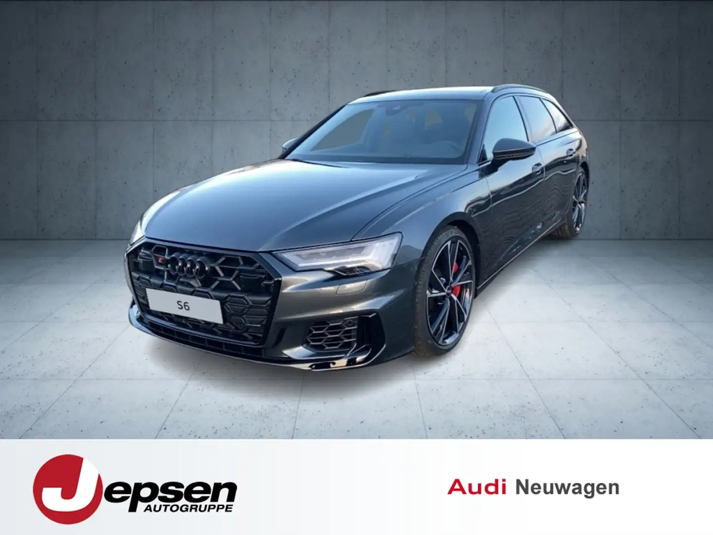 Audi S6 Avant TDI tiptr. StHz Luft PANO AHK HUD Grau - 1
