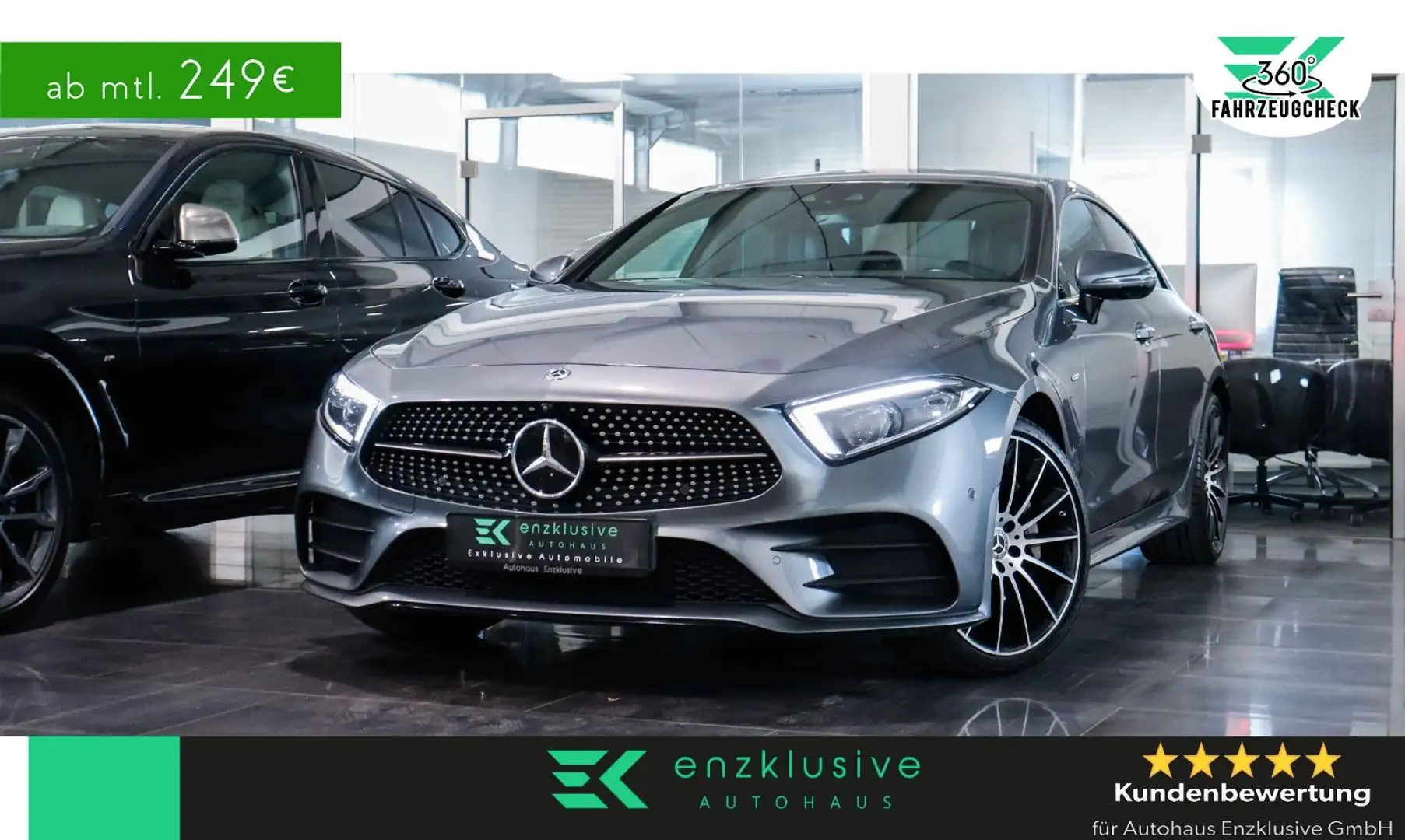 Mercedes-Benz CLS 400 d Coupé 4M AMG Edition 1*HuD*BURM*WIDESCR Gris - 1
