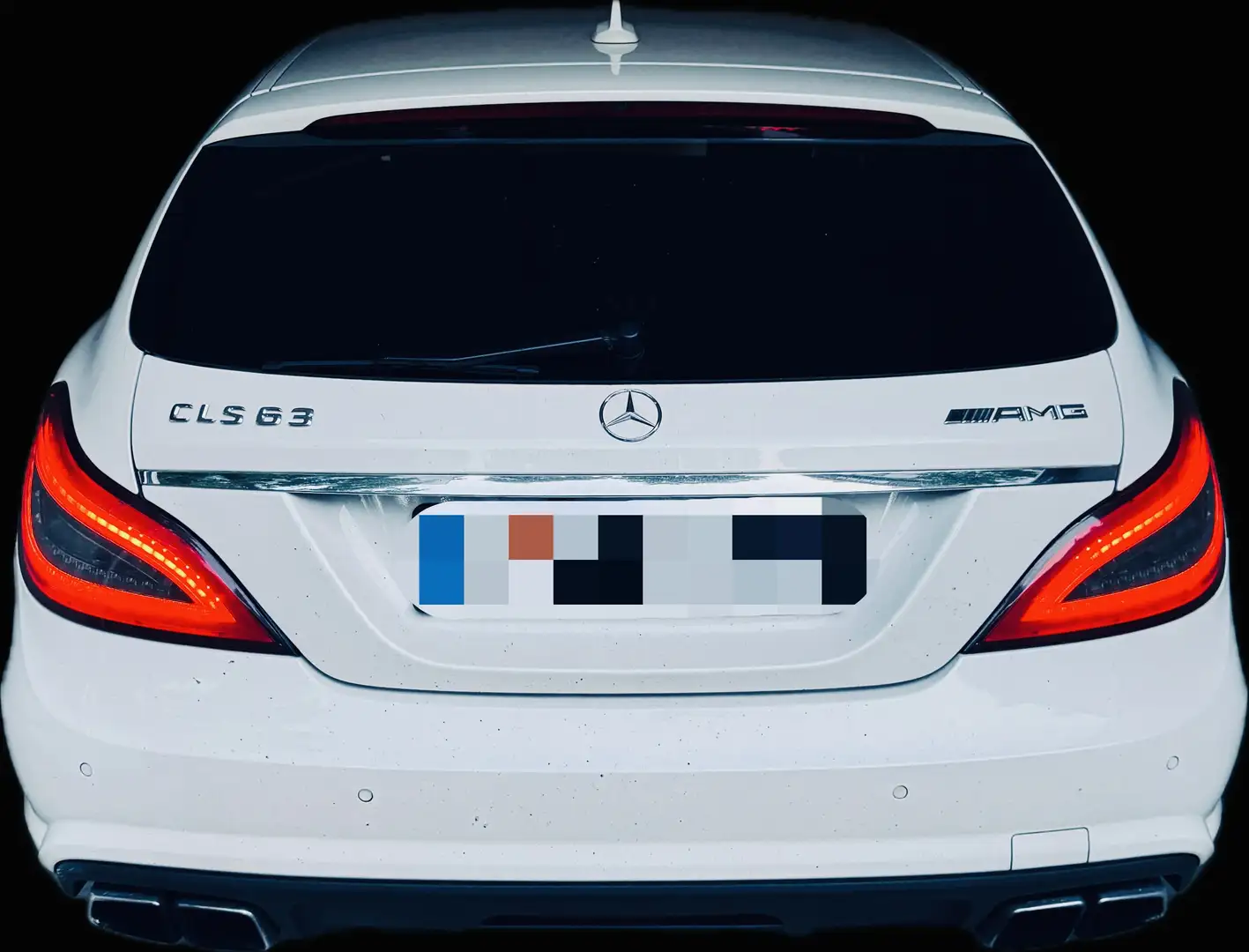 Mercedes-Benz CLS 63 AMG Shooting Brake 558PS RWD Vmax TÜV 6/27 Full-Optio Weiß - 2