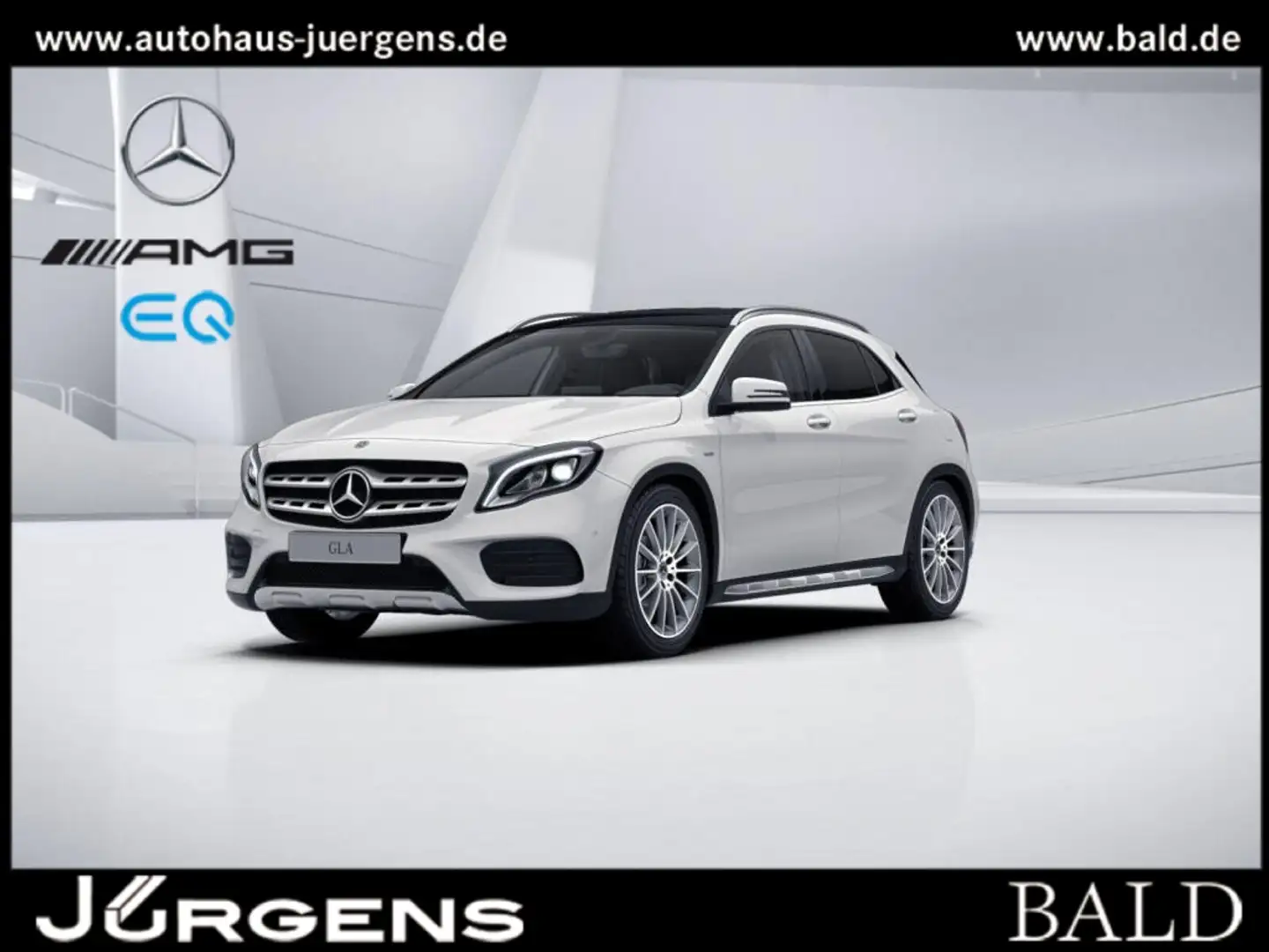 Mercedes-Benz GLA 180 AMG/LED/Pano/Leder/Park-Pilot/SHZ/19' Blanc - 1