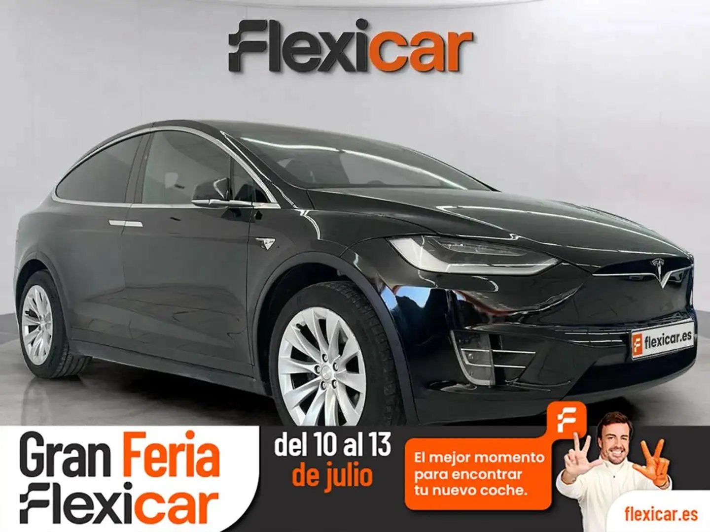 Tesla Model X 75D 4WD Noir - 1