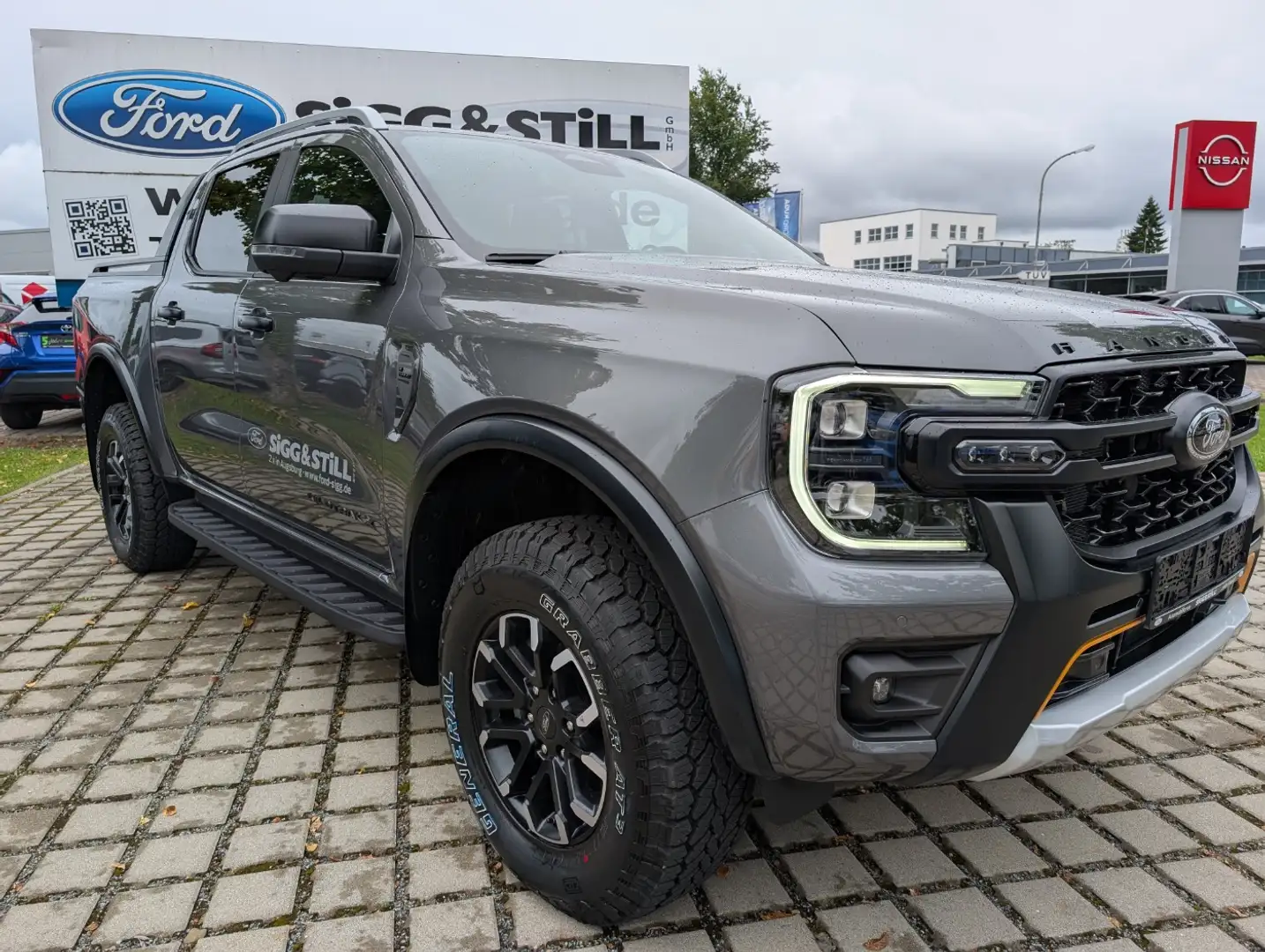 Ford Ranger Wildtrak X 2.0 DoKa E-4WD NAV*iACC*360*B&O Grau - 2