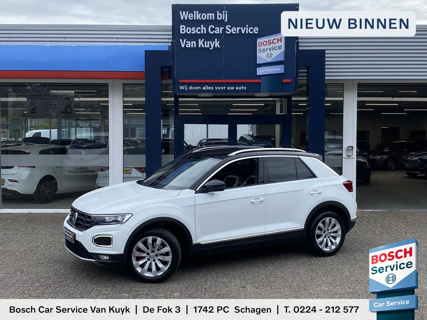 Volkswagen T-Roc 1.5 TSI Sport / Automaat / Dealer-Onderhouden / 15 Wit - 1