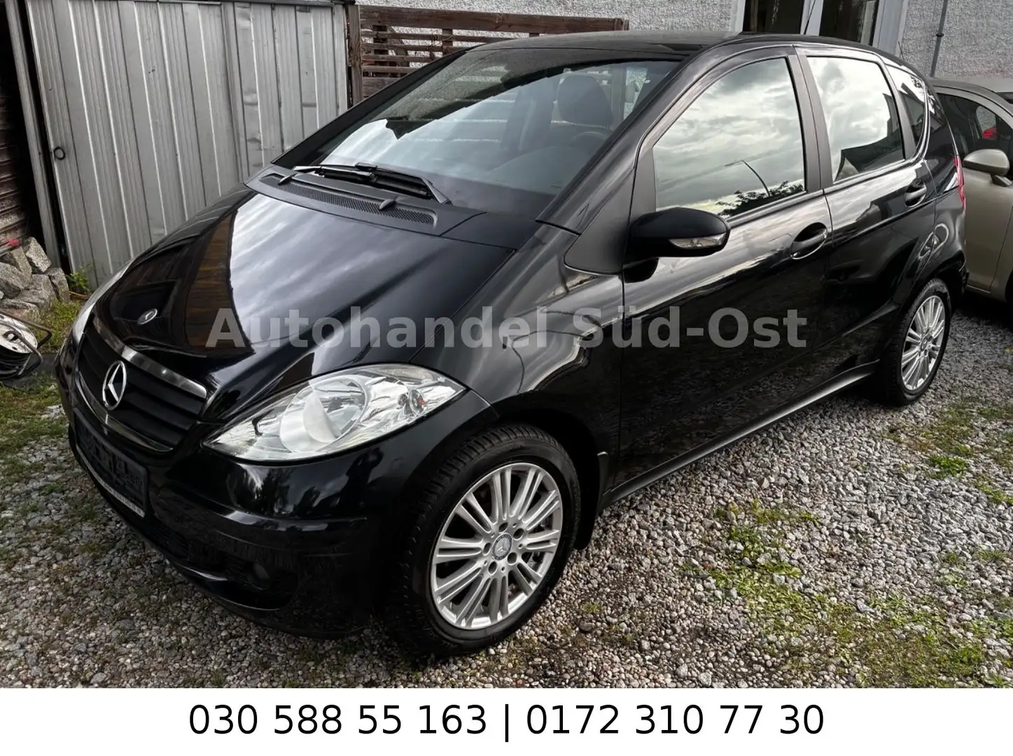 Mercedes-Benz A 170 Automatik Klima Allwetter neuer Tüv Czarny - 1